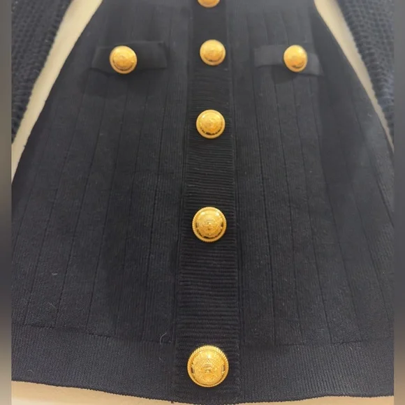 Balmain Knit Mini Dress - Picture 3 of 7